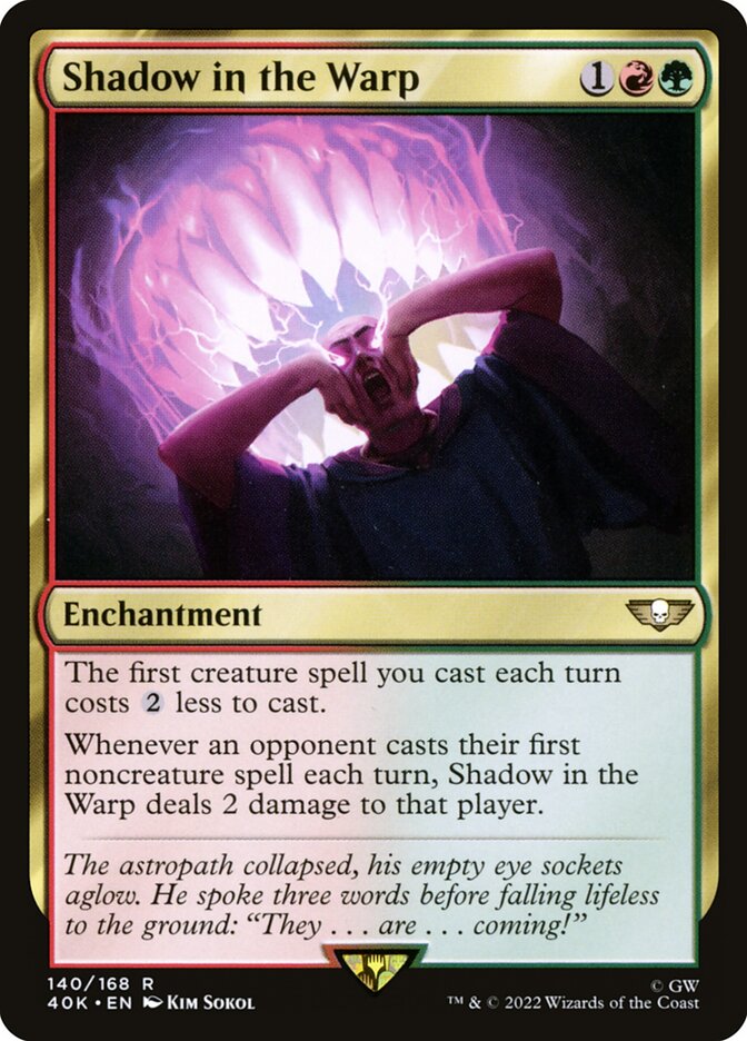 Shadow in the Warp card front