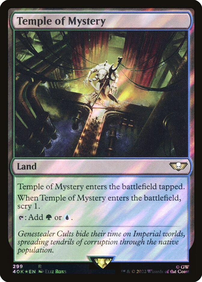 Temple of Mystery card front