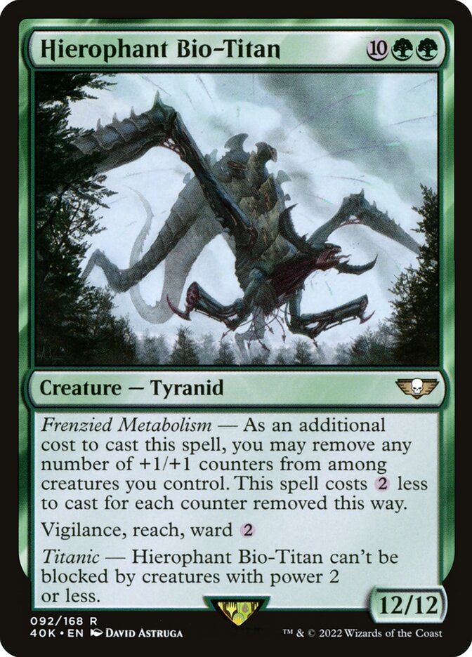 Hierophant Bio-Titan card front