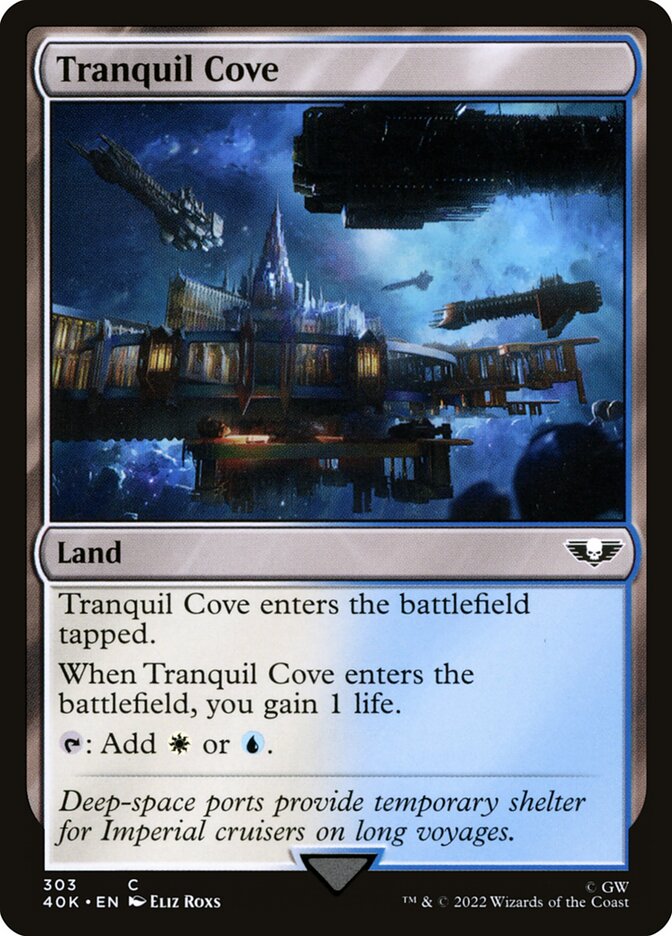 Tranquil Cove card front