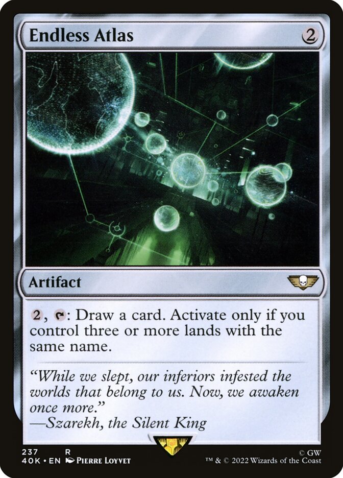 Endless Atlas card front
