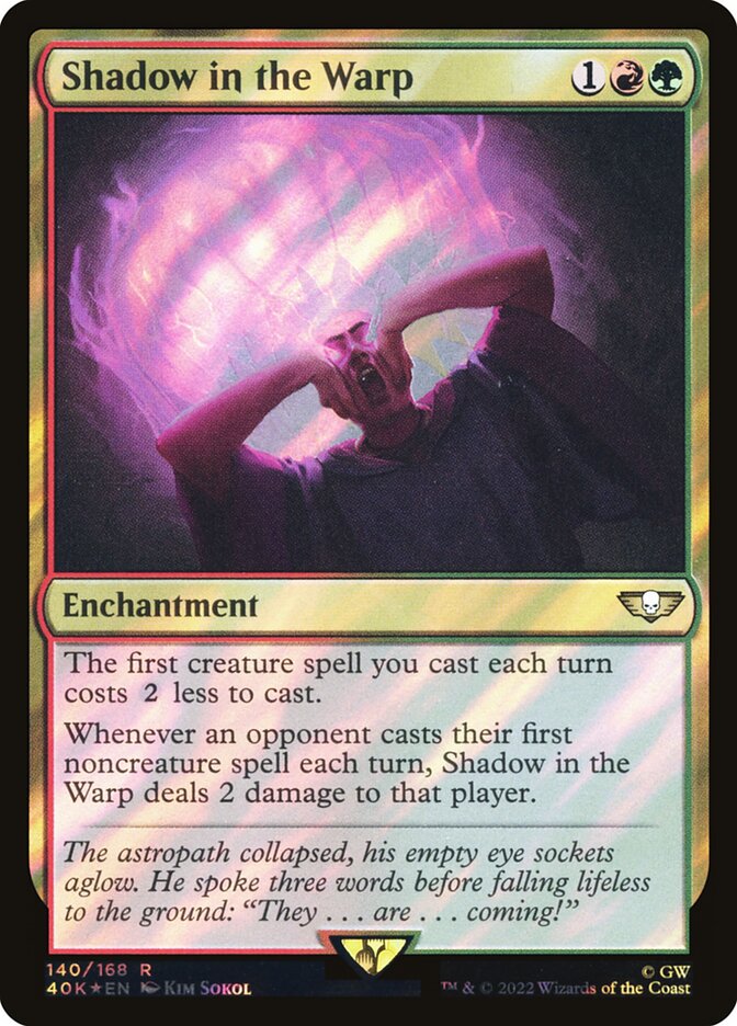 Shadow in the Warp card front