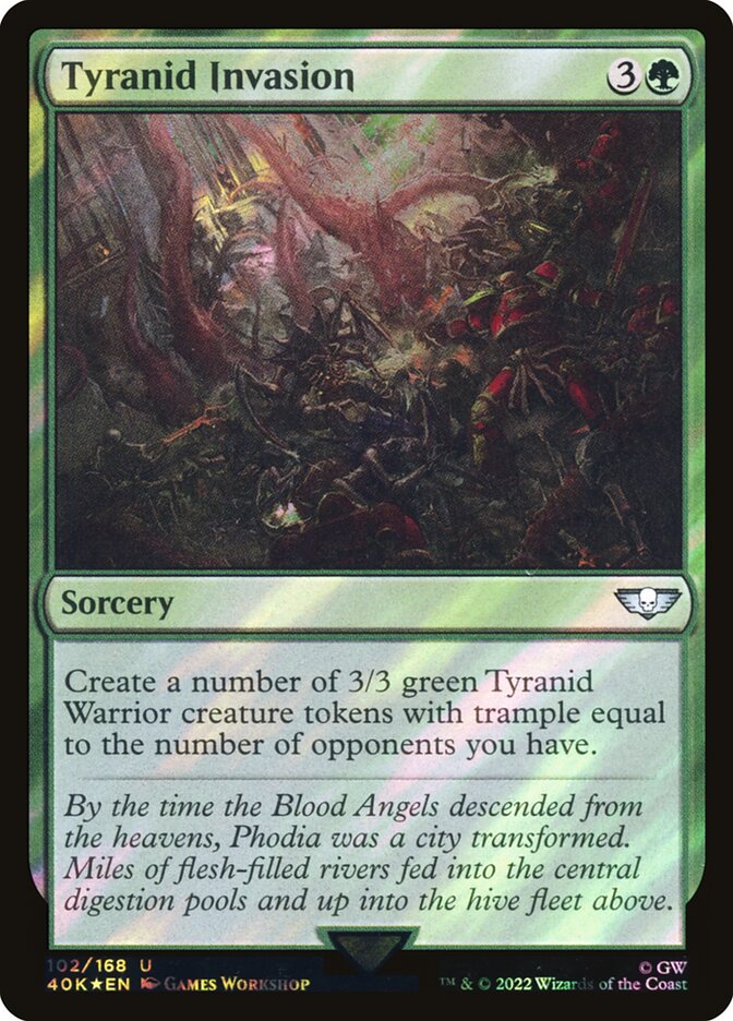 Tyranid Invasion card front