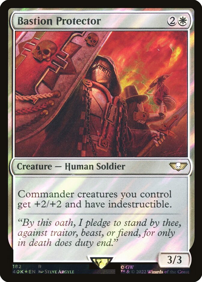 Bastion Protector card front