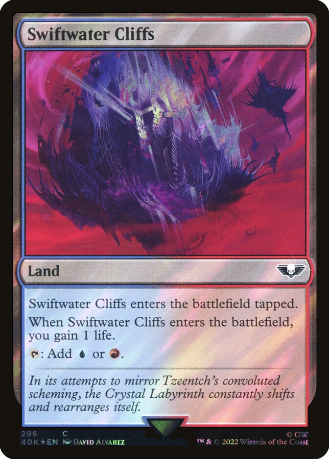 Swiftwater Cliffs card front
