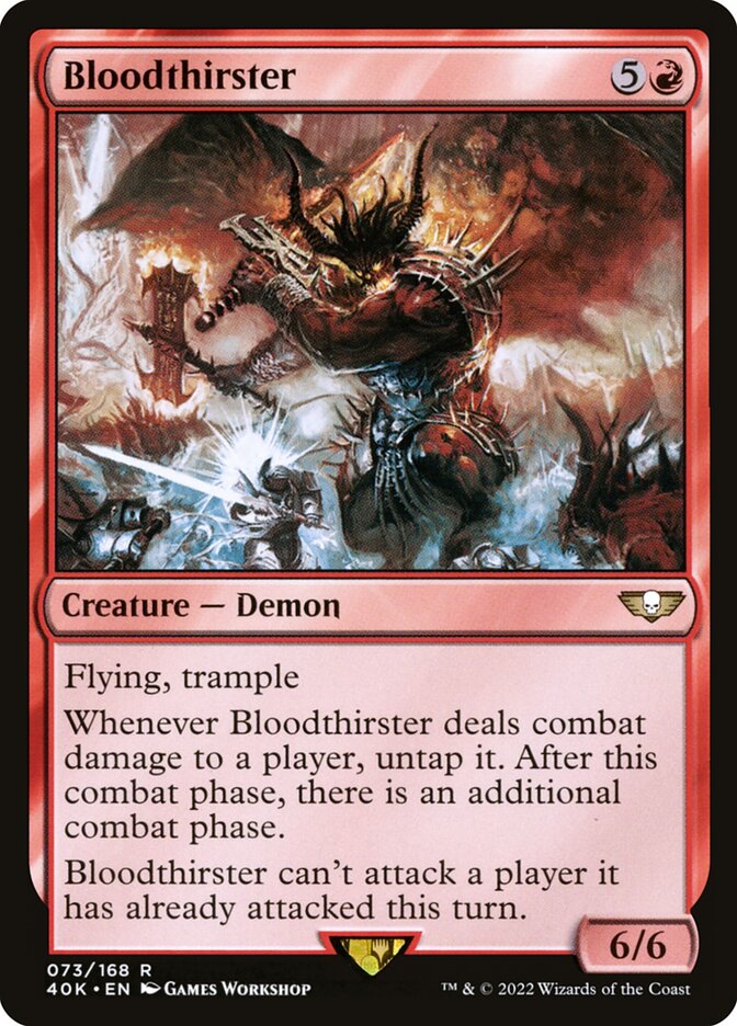 Bloodthirster card front