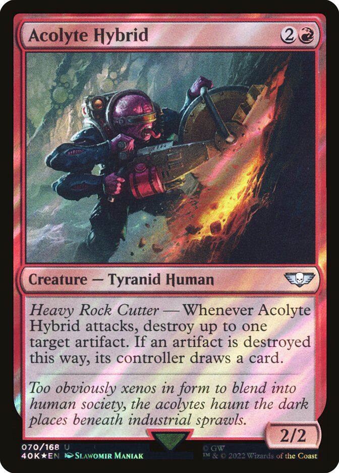 Acolyte Hybrid card front