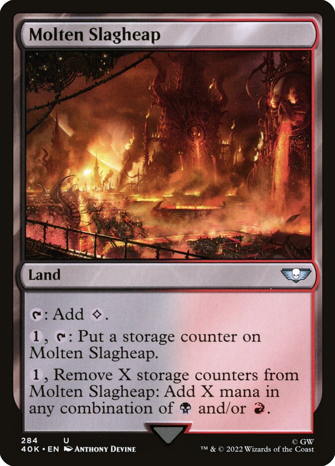 Molten Slagheap card front