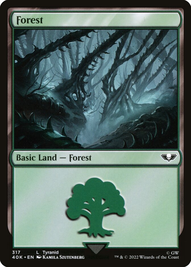 Forest card front