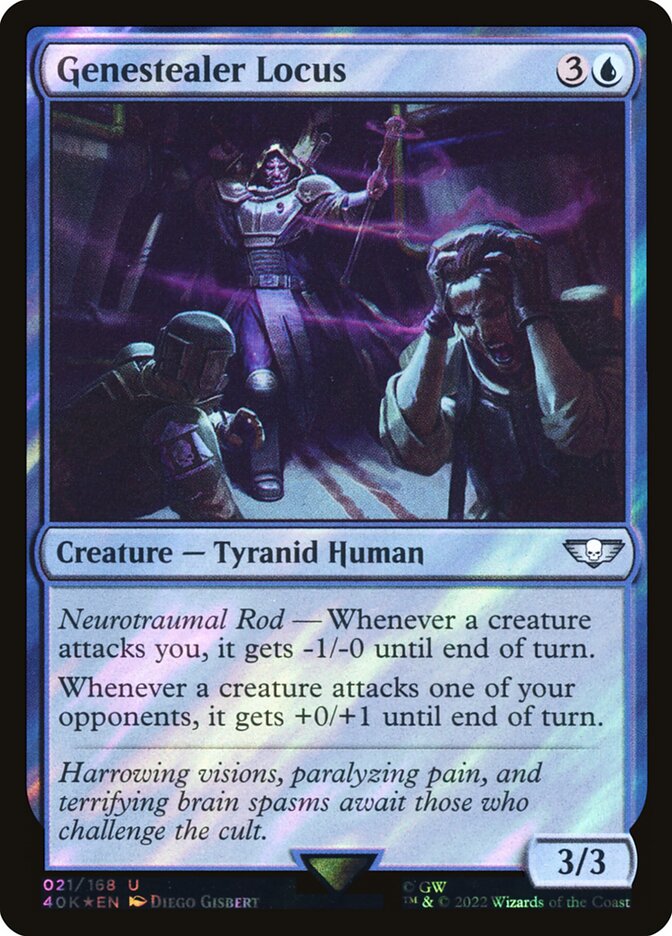 Genestealer Locus card front