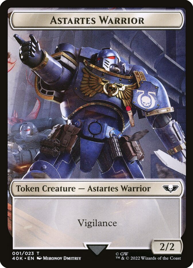 Astartes Warrior card front