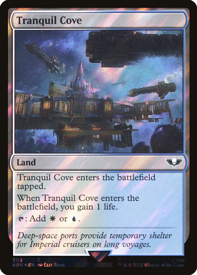 Tranquil Cove card front