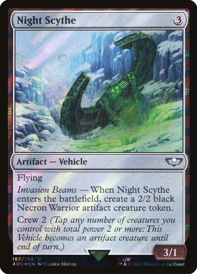 Night Scythe card front