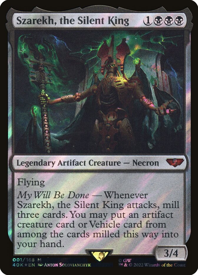 Szarekh, the Silent King card front