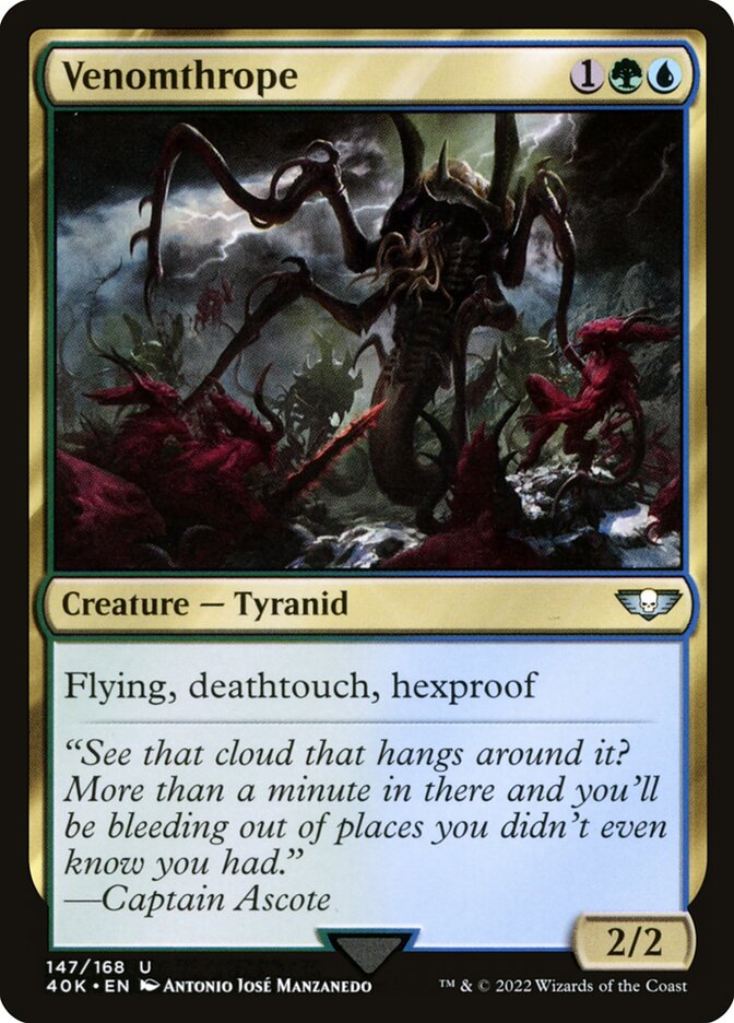 Venomthrope card front