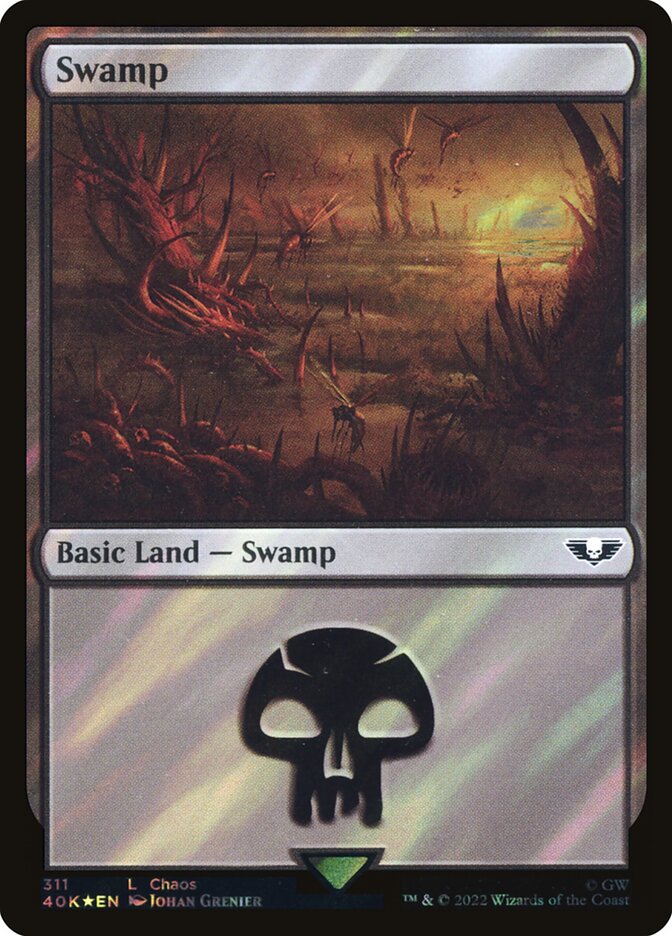 Swamp card front