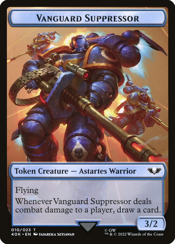 Vanguard Suppressor card front