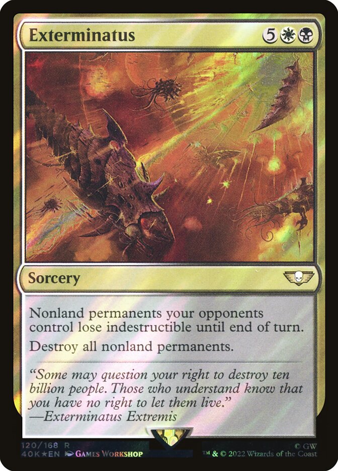 Exterminatus card front