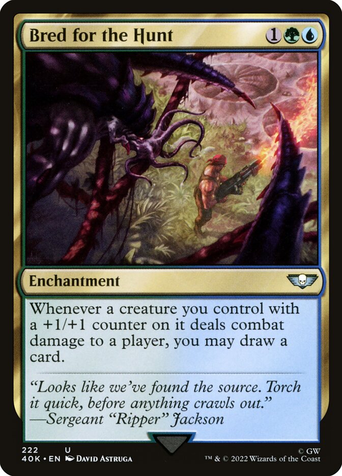 Bred for the Hunt card front