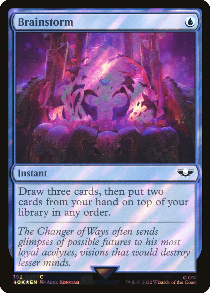 Brainstorm card front