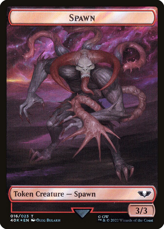 Spawn card front