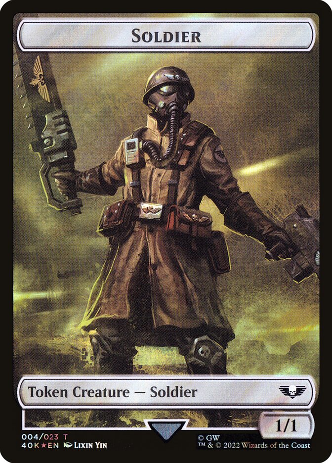 Soldier card front