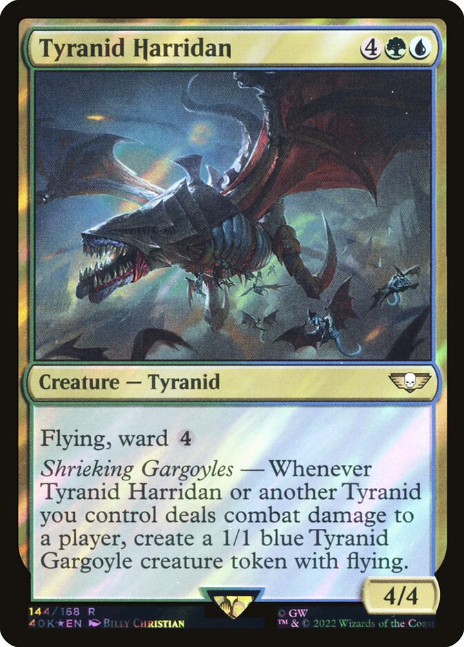 Tyranid Harridan card front