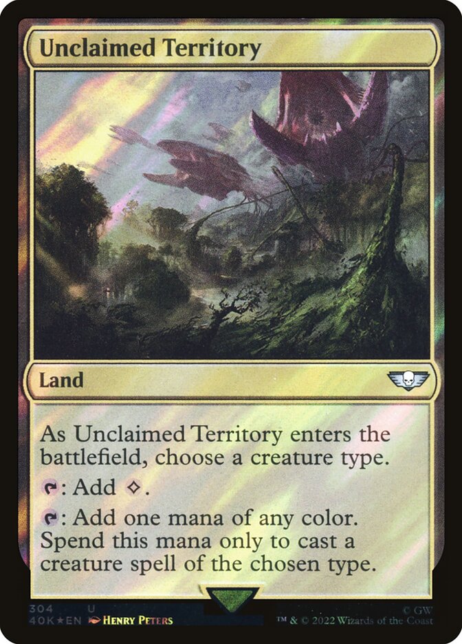 Unclaimed Territory card front