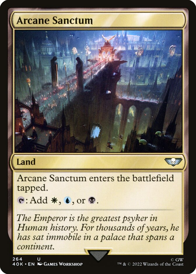 Arcane Sanctum card front