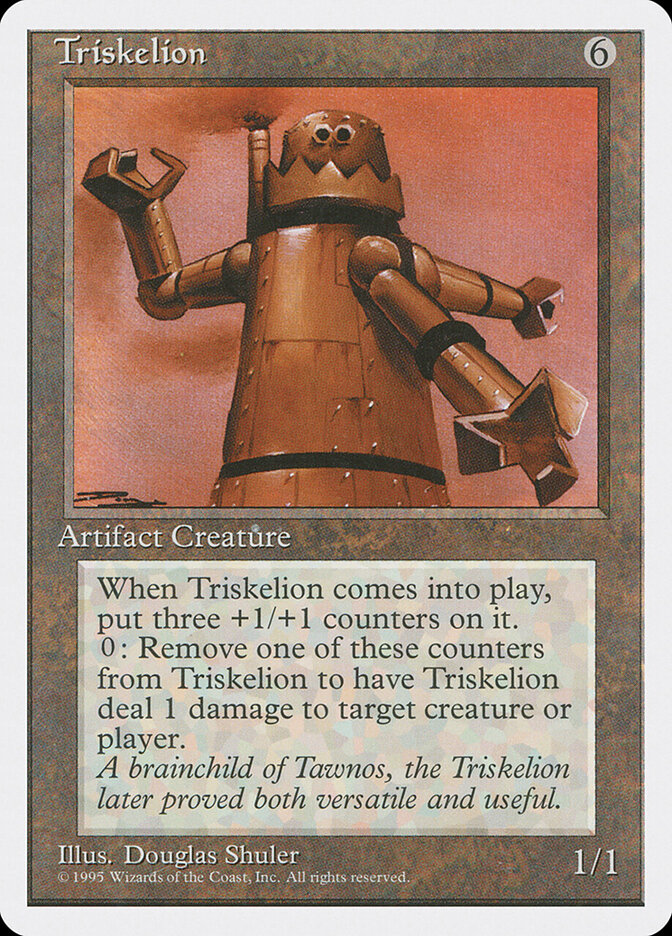 Triskelion card front