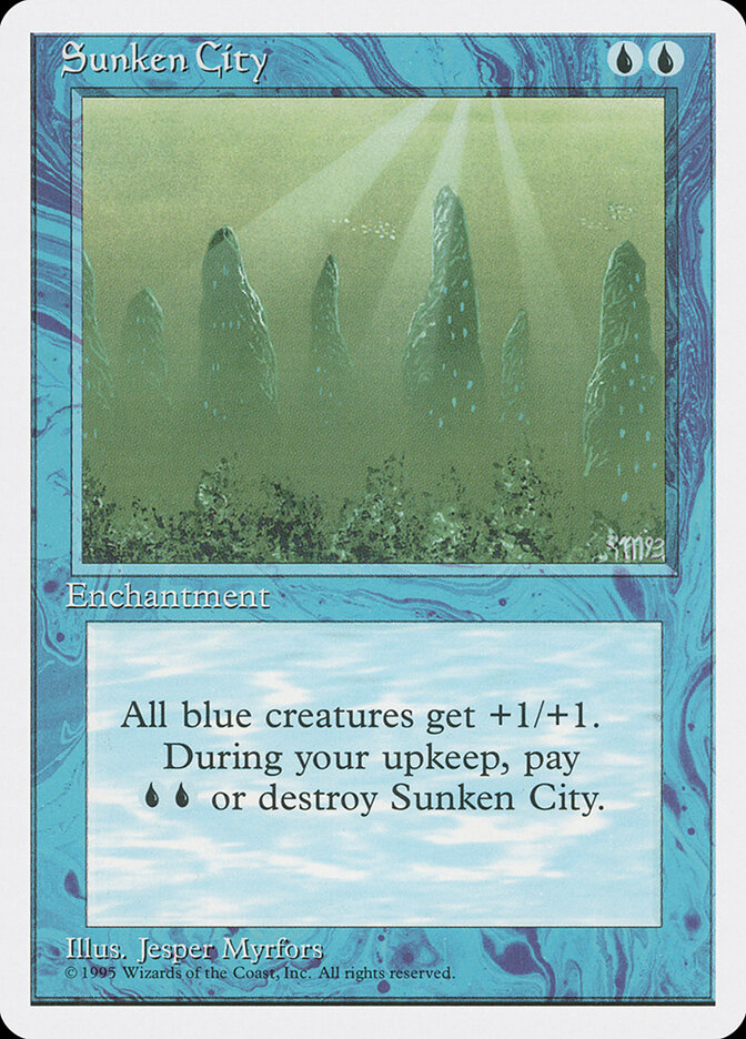 Sunken City card front