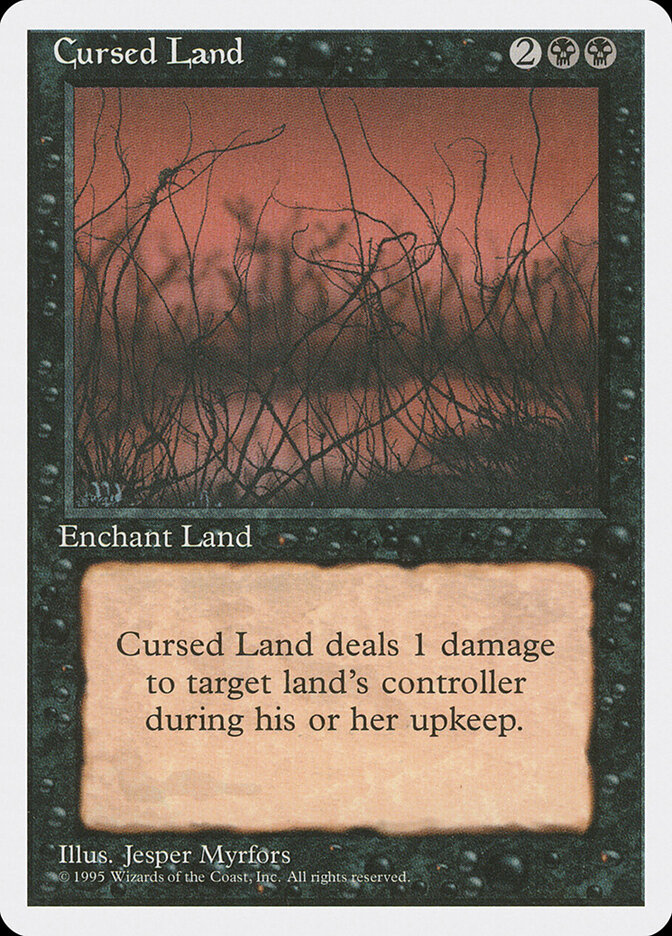 Cursed Land card front