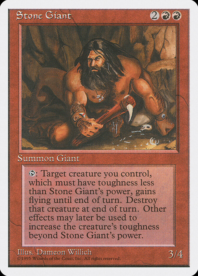 Stone Giant card front