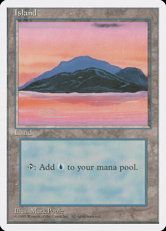 Island card front