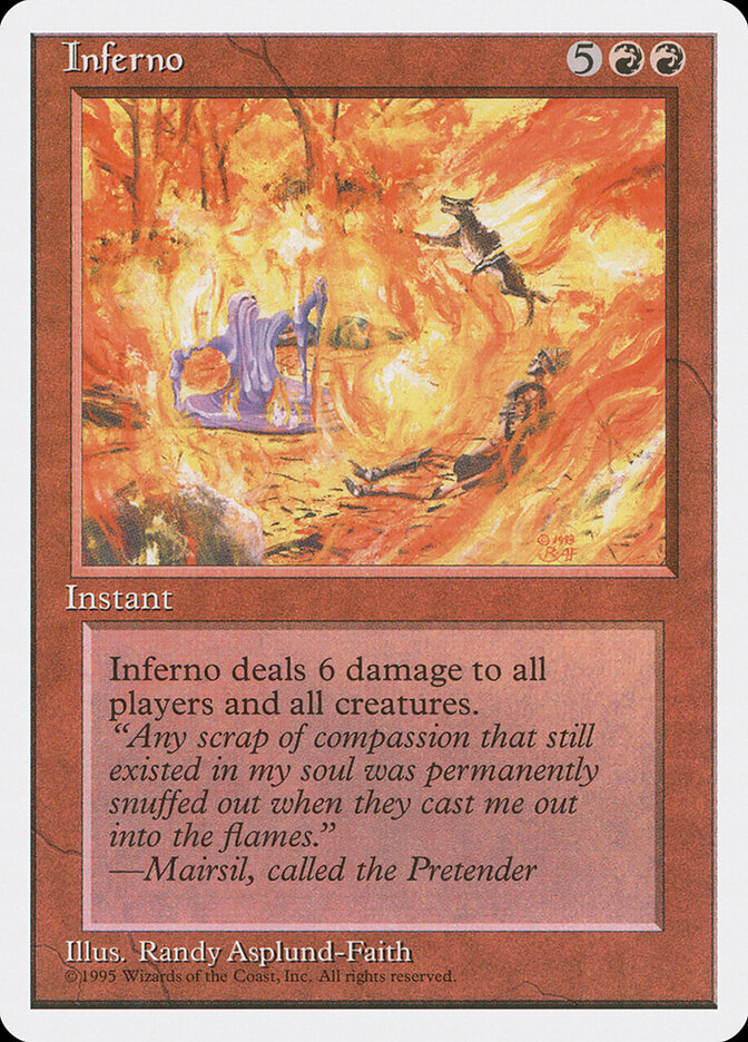 Inferno card front