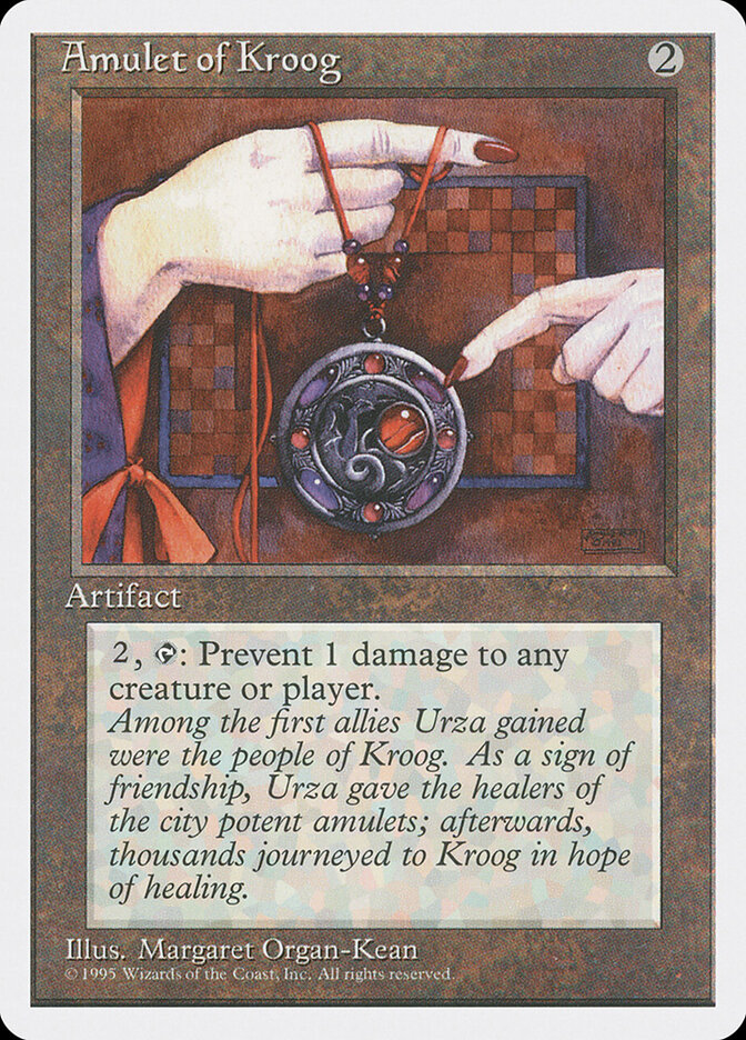 Amulet of Kroog card front