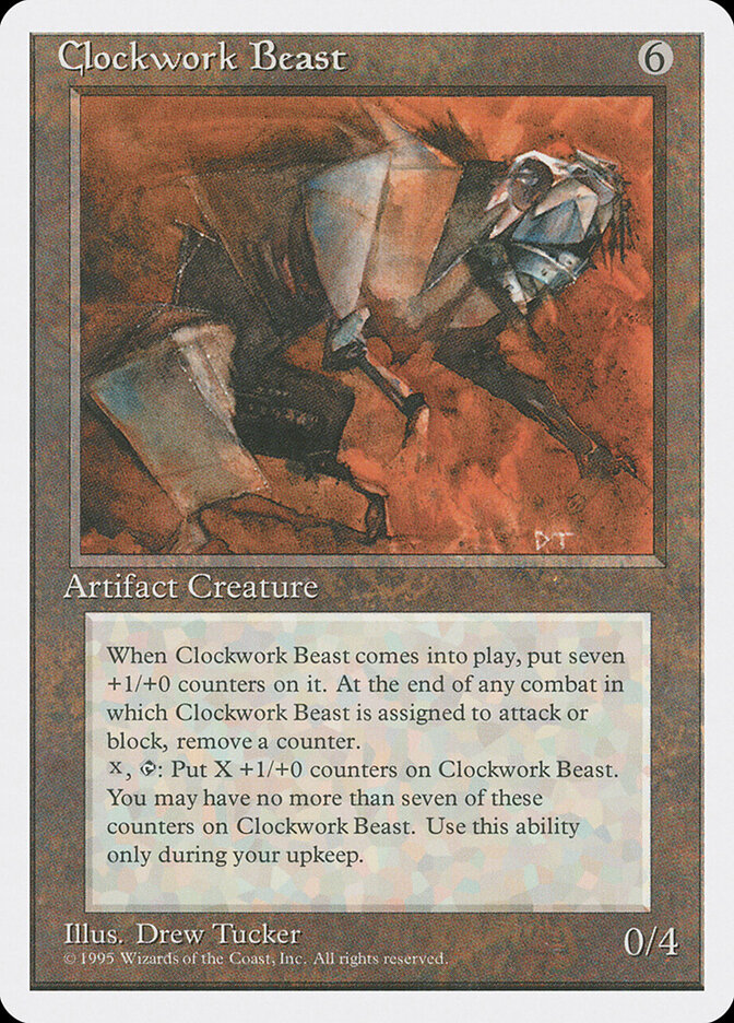 Clockwork Beast card front