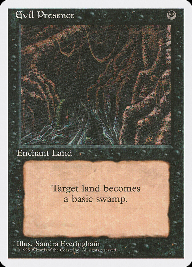 Evil Presence card front