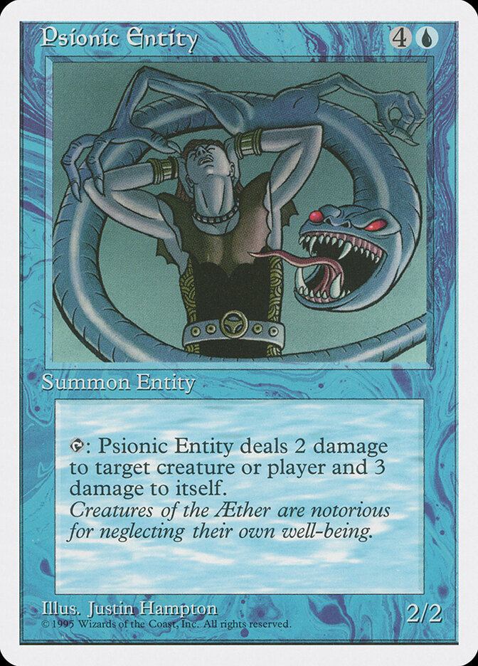 Psionic Entity card front