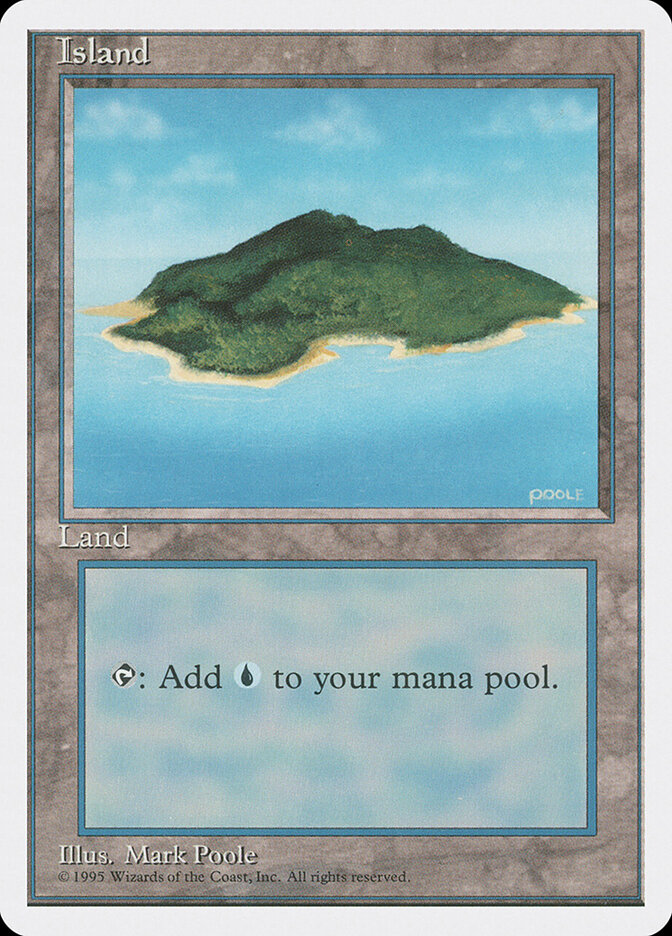 Island card front