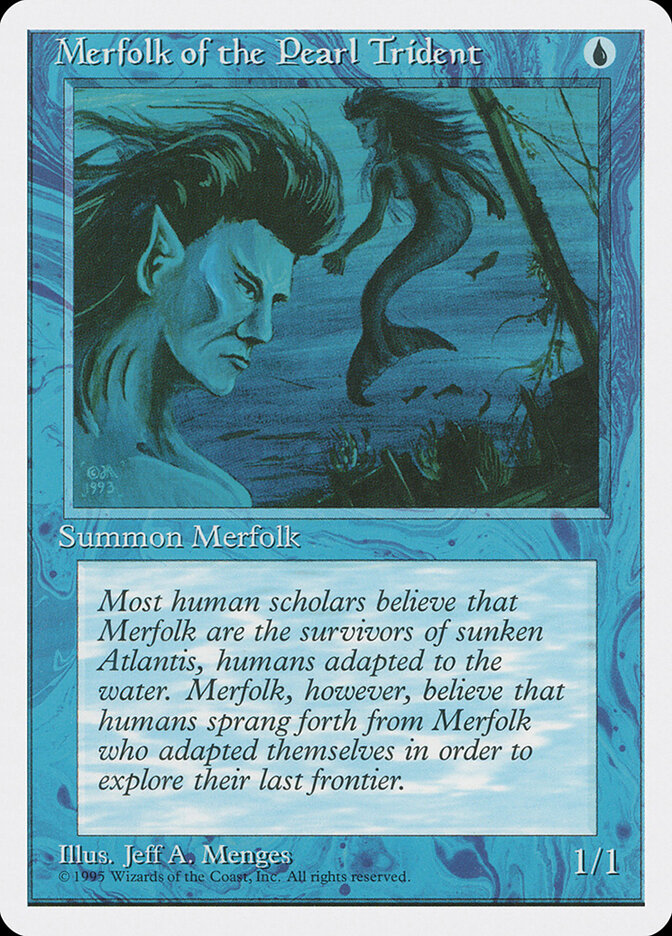 Merfolk of the Pearl Trident card front