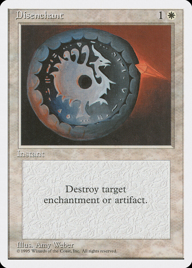 Disenchant card front