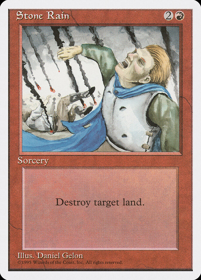 Stone Rain card front