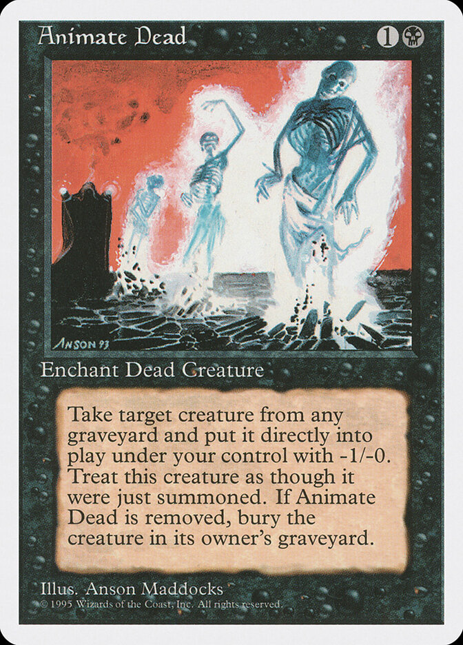 Animate Dead card front