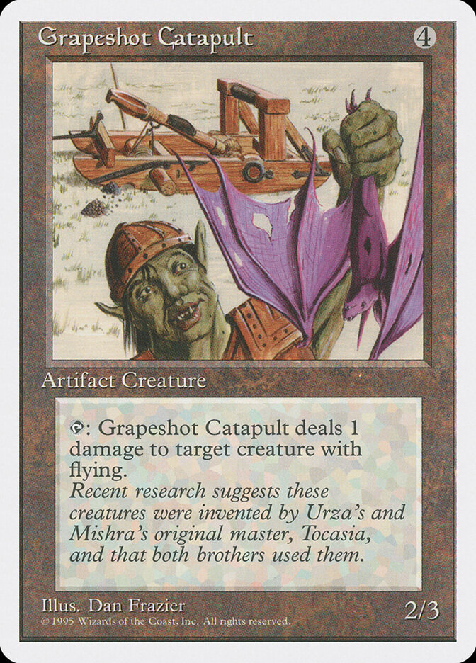 Grapeshot Catapult card front