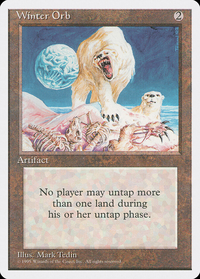 Winter Orb card front