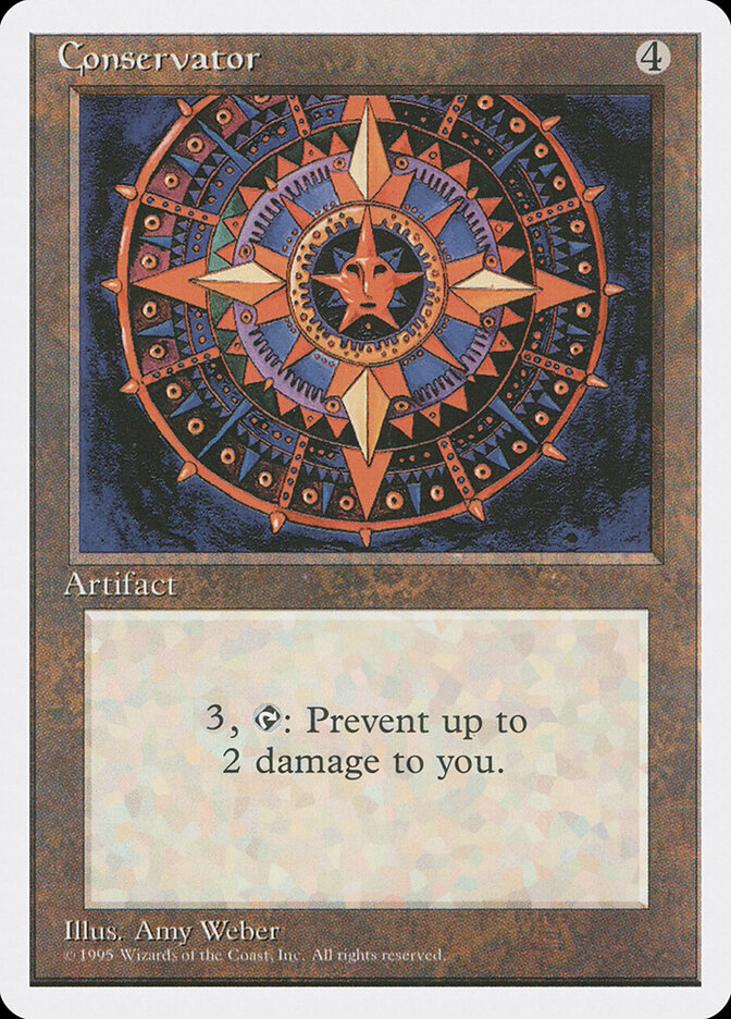 Conservator card front
