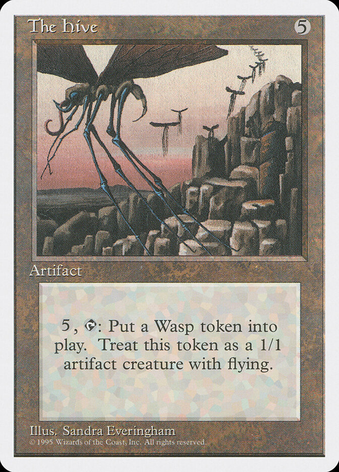 The Hive card front