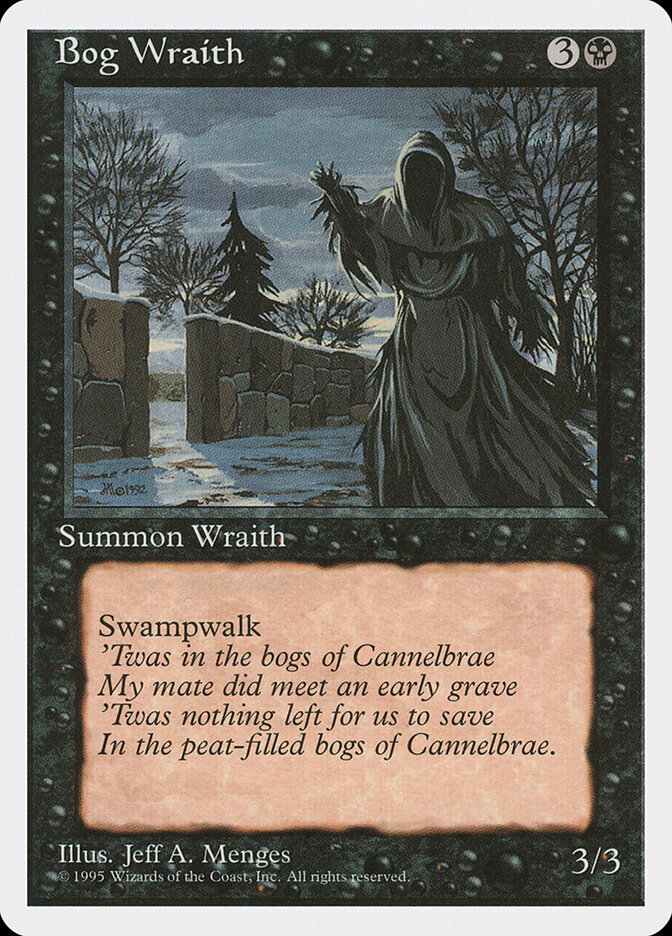 Bog Wraith card front