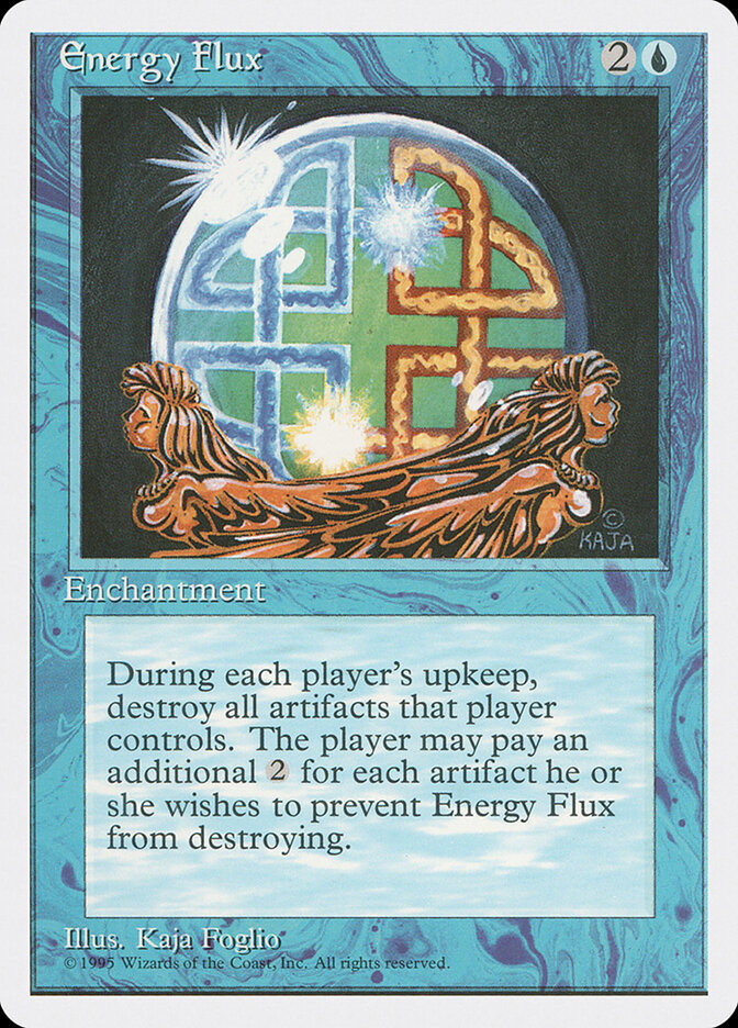 Energy Flux card front